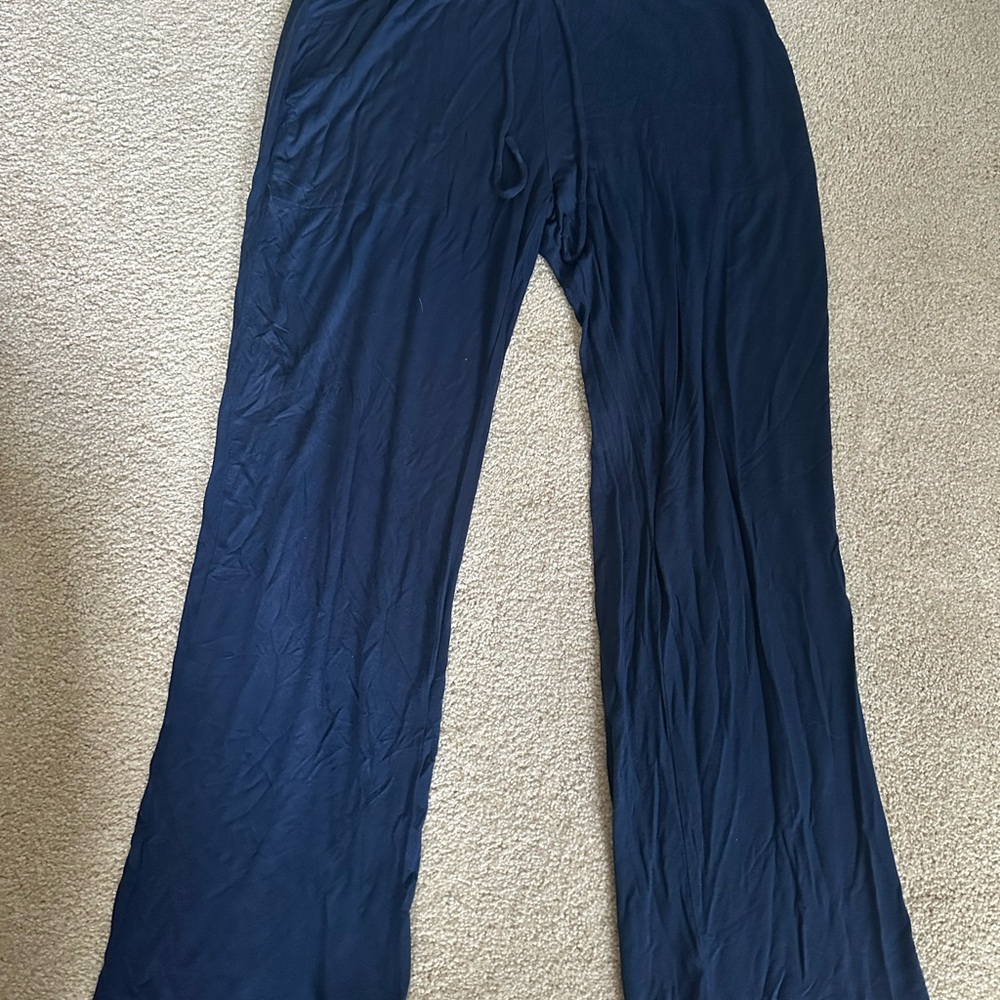 Navy Blue Wide-Leg Pants from Target